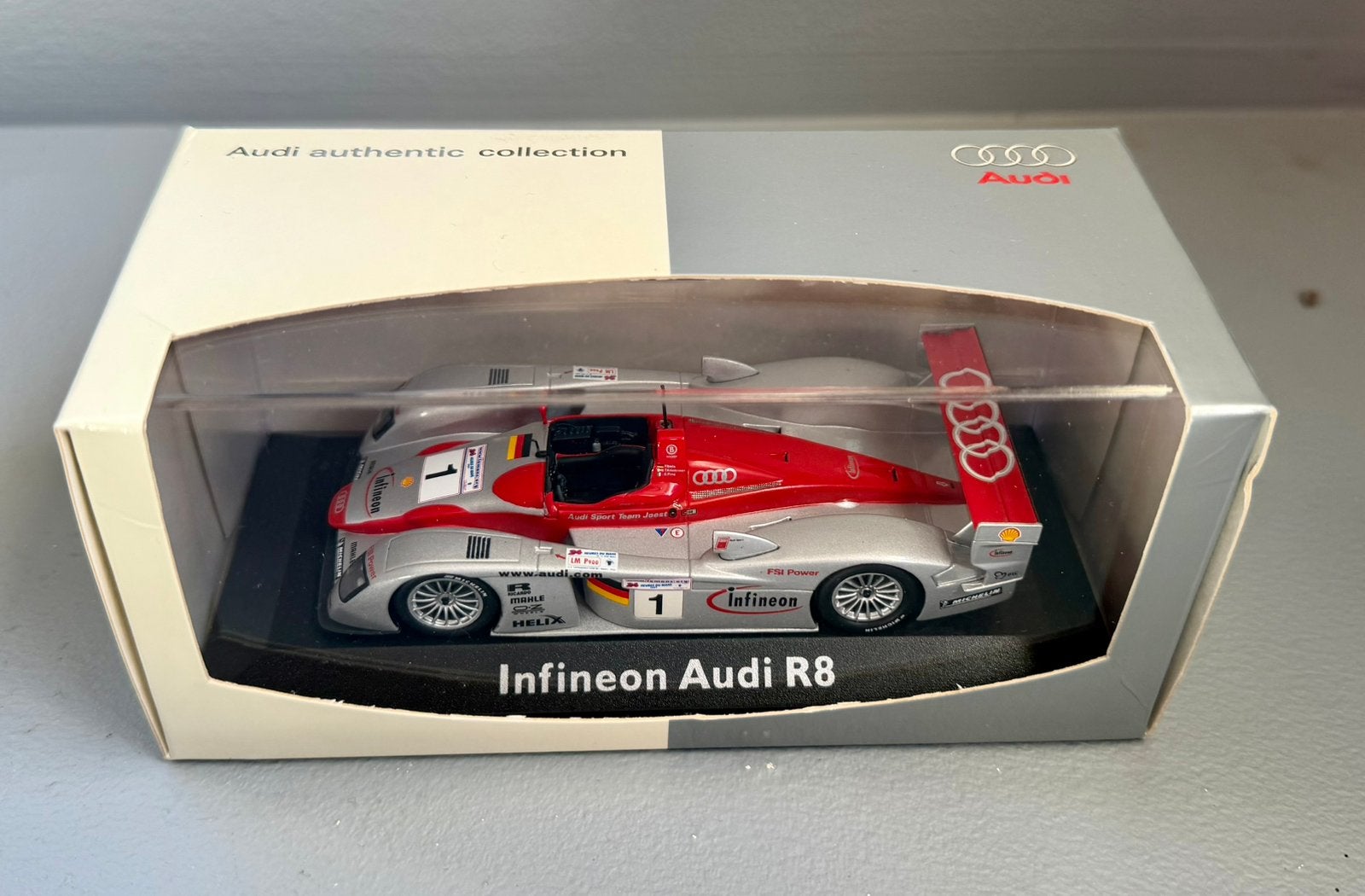 Minichamps AUDI R8 winner 2002, Verzamelen, Ophalen of Verzenden, Nieuw, Auto's