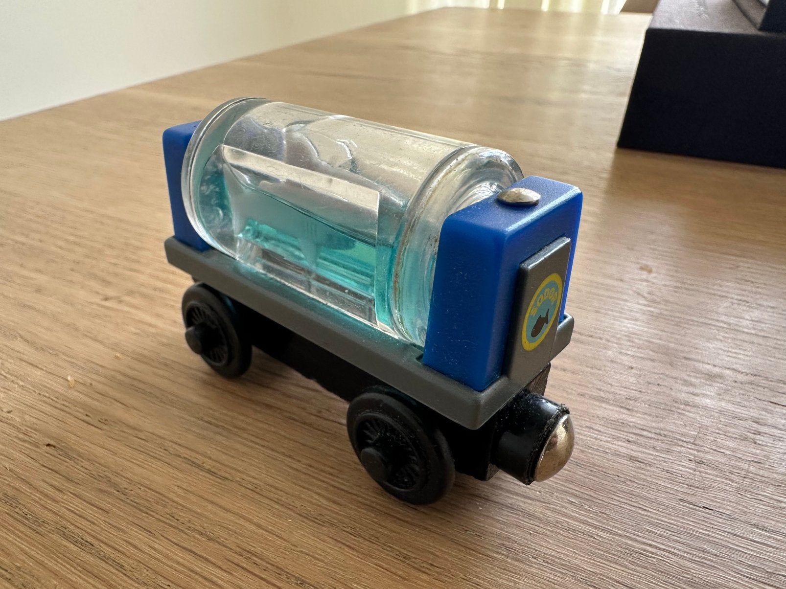 Aquarium Car met een haai, trein van thomas de trein, Ophalen of Verzenden, Gebruikt
