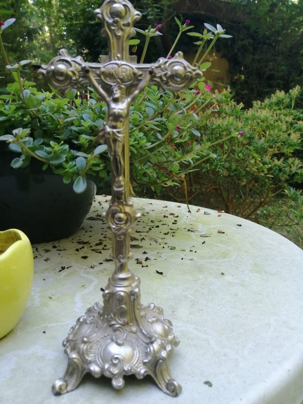 Antiek Kruisbeeld met Corpus - Religieuze Decoratie, Ophalen of Verzenden