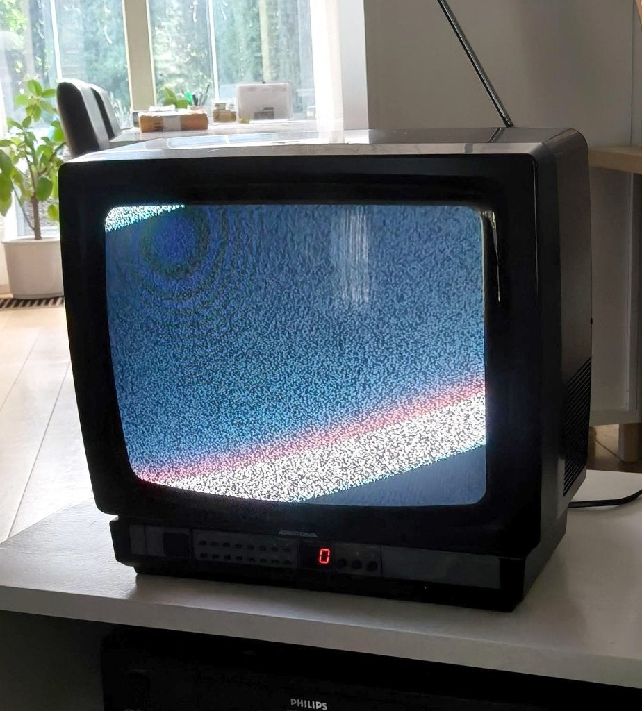 Aristona 37KE1020 CRT-KTV, Audio, Tv en Foto, Vintage Televisies, Ophalen, Gebruikt, Minder dan 40 cm, Aristona