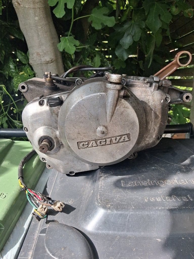 Cagiva 350 Ala Verde motorblok., Motoren, Ophalen of Verzenden, Gebruikt