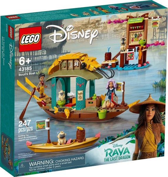 LEGO 43185 Princess Boun's boot, Lego, Nieuw, Ophalen of Verzenden, Disney