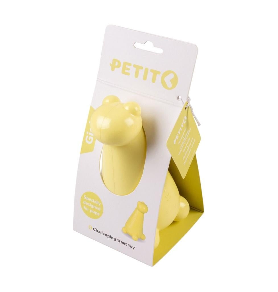 PETIT Gigi Puppyspeeltje / Hondenspeelgoed Geel KOOPJE!!!, Ophalen of Verzenden, Nieuw