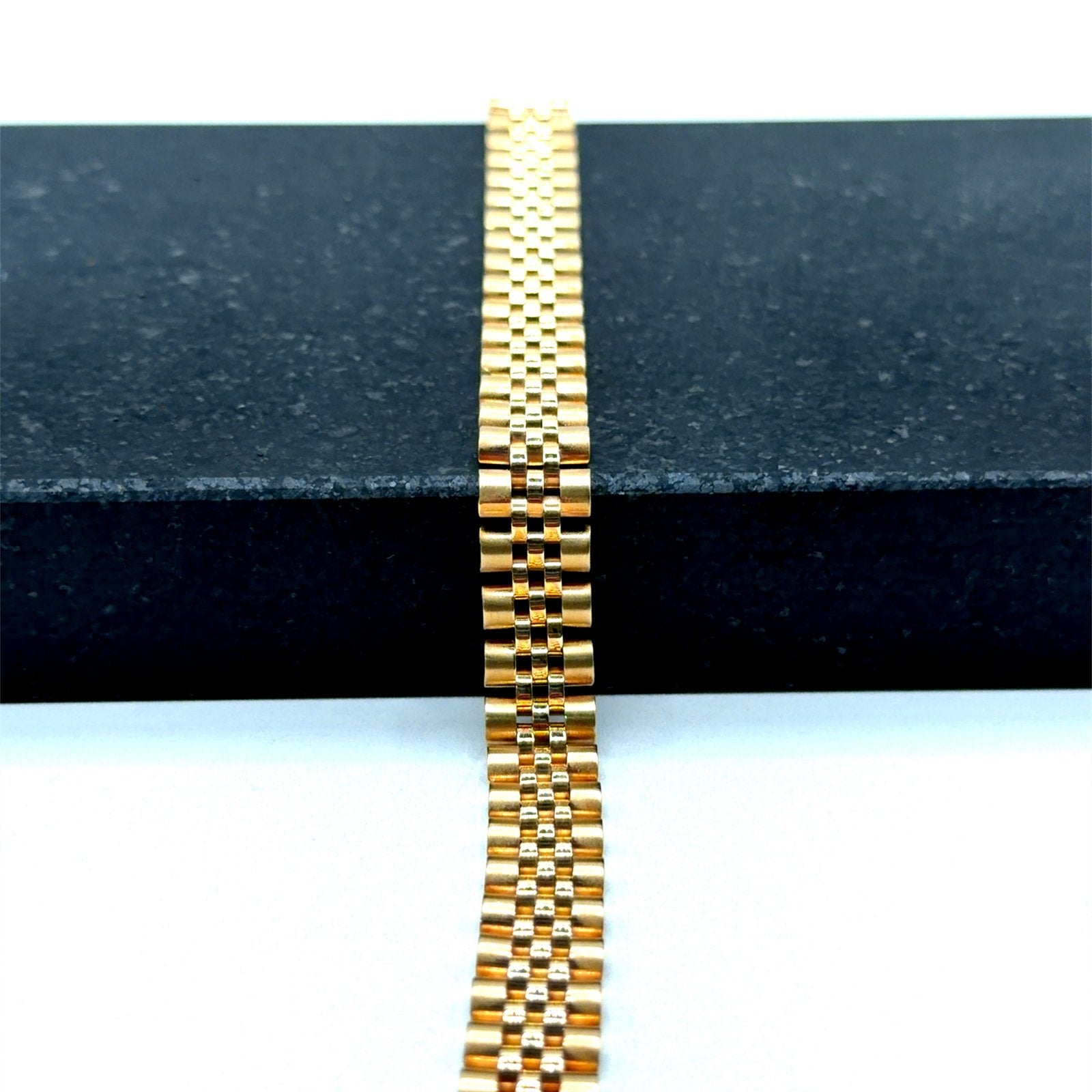 Gouden Rolex armband 14karaat, W, Nieuw, Ophalen of Verzenden, W