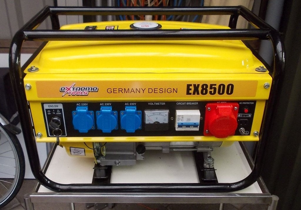 Aggregaat Generator Extreme tools Designe EX 8500 230V 400V, Ophalen, Zo goed als nieuw