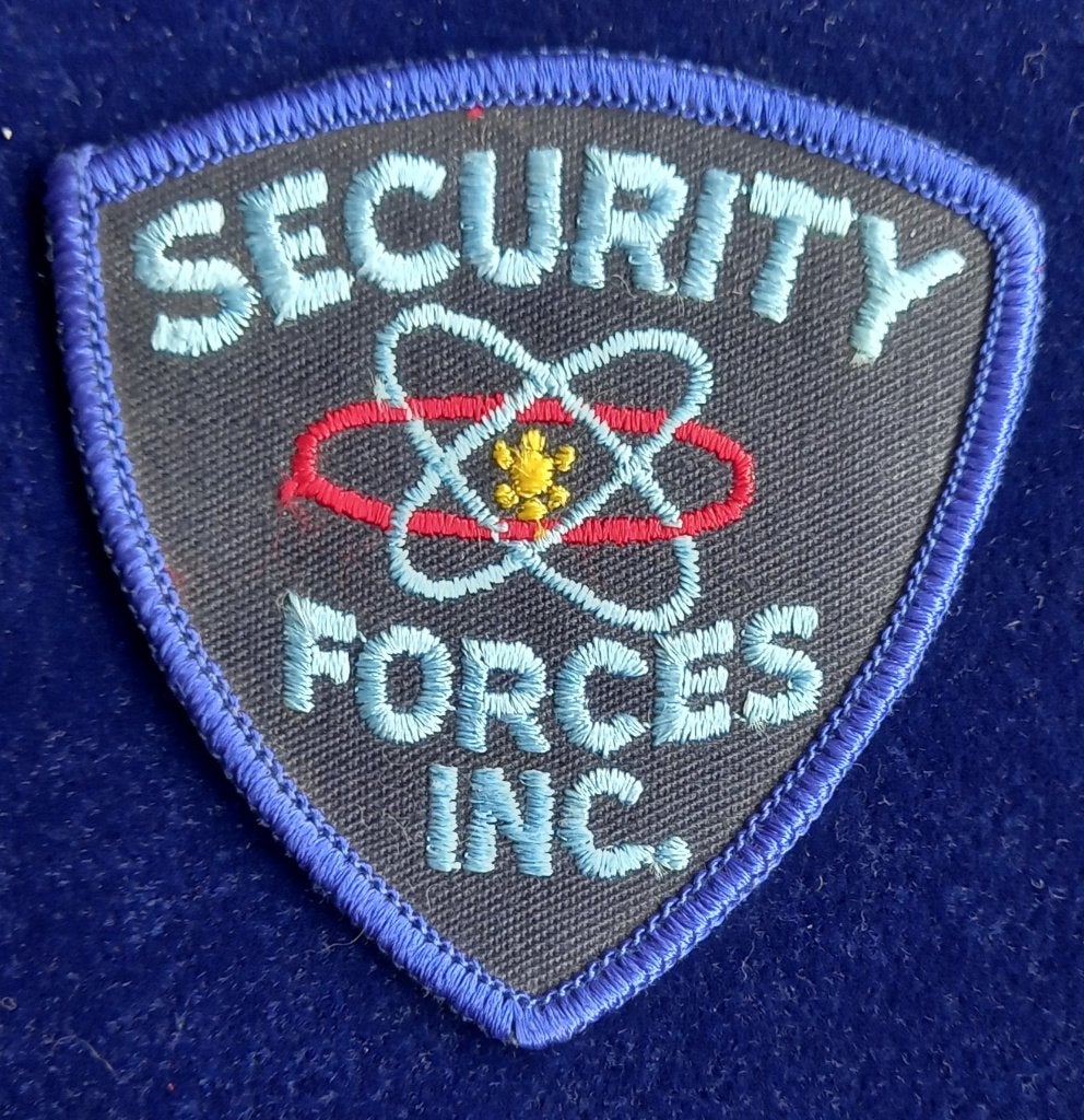 Security Forces Inc. Nuclear Security Patch, Ophalen of Verzenden, Overige soorten, Amerika, Embleem of Badge