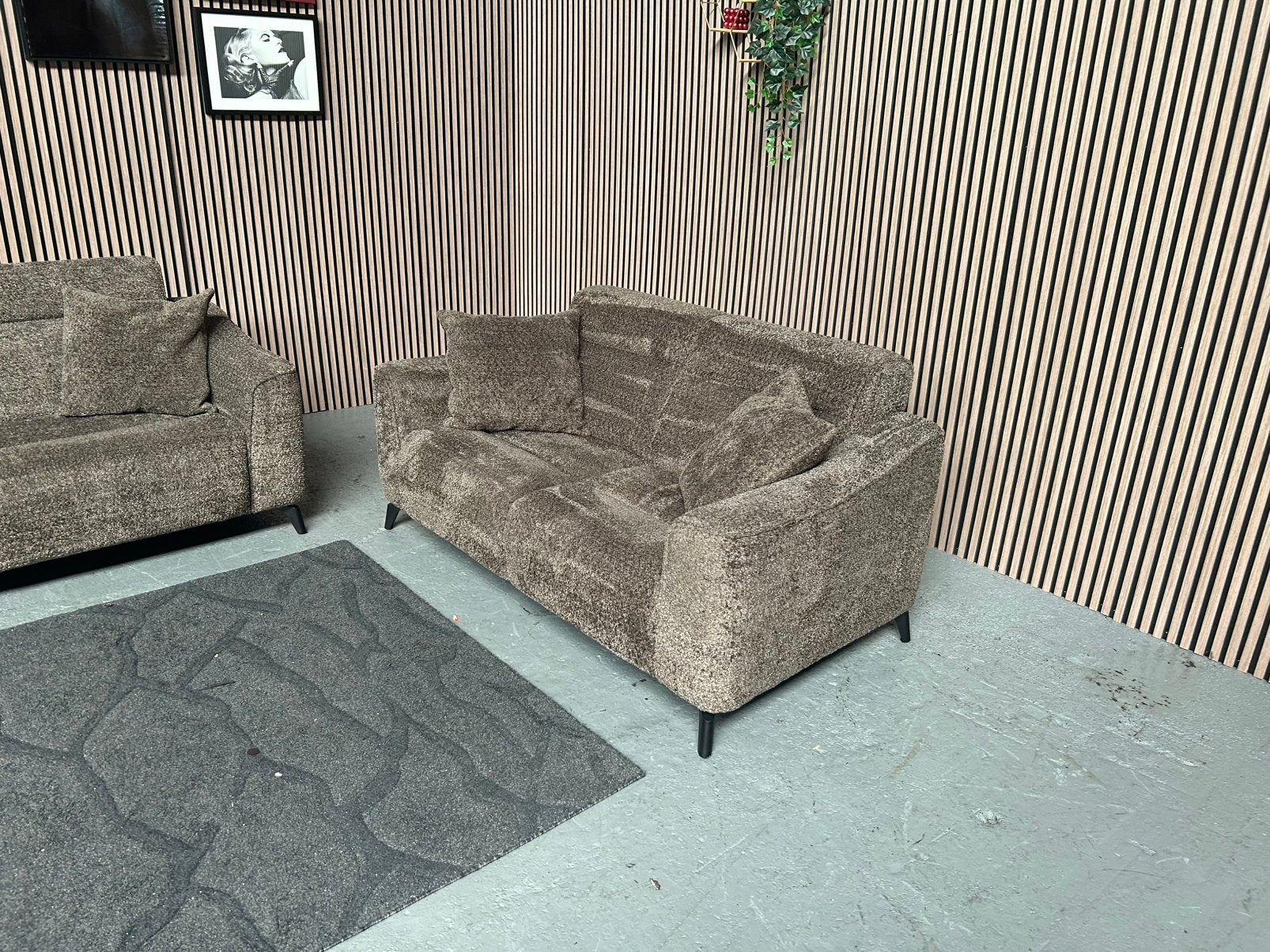 GRATIS LEVERING Zitmaxx Sergio Banken Teddystof GEREINIGD, Huis en Inrichting, Banken | Bankstellen, 250 tot 300 cm, Ophalen of Verzenden