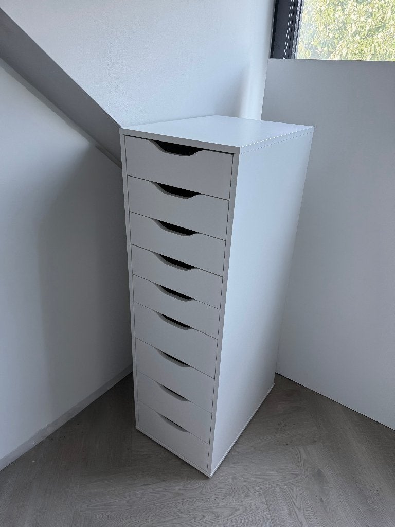 ALEX Ladekast / Ladeblok van IKEA, Ophalen, Minder dan 50 cm, 5 laden of meer, 100 tot 150 cm
