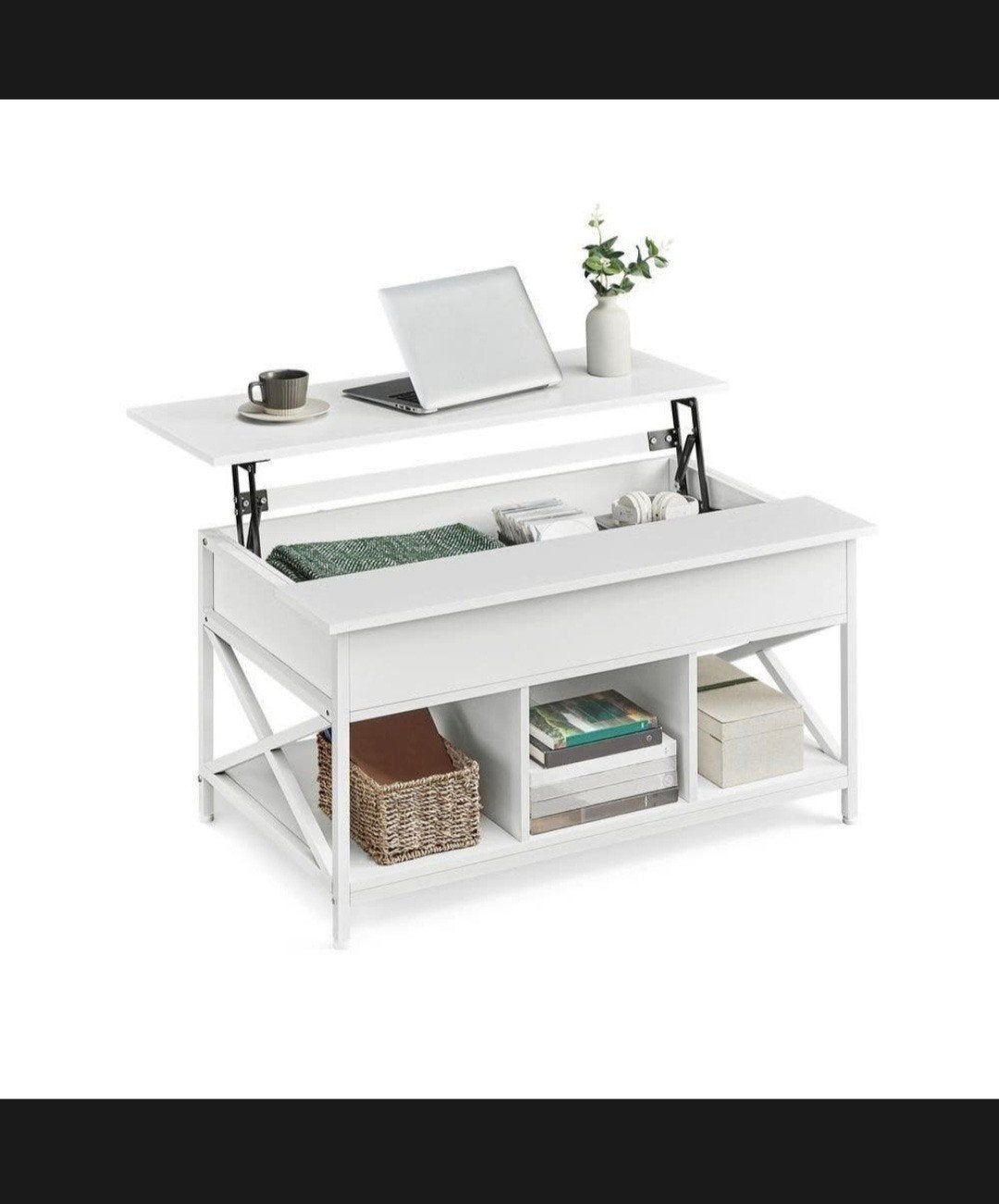 moderne witte salon tafel Schade!, Huis en Inrichting, Ophalen, Nieuw