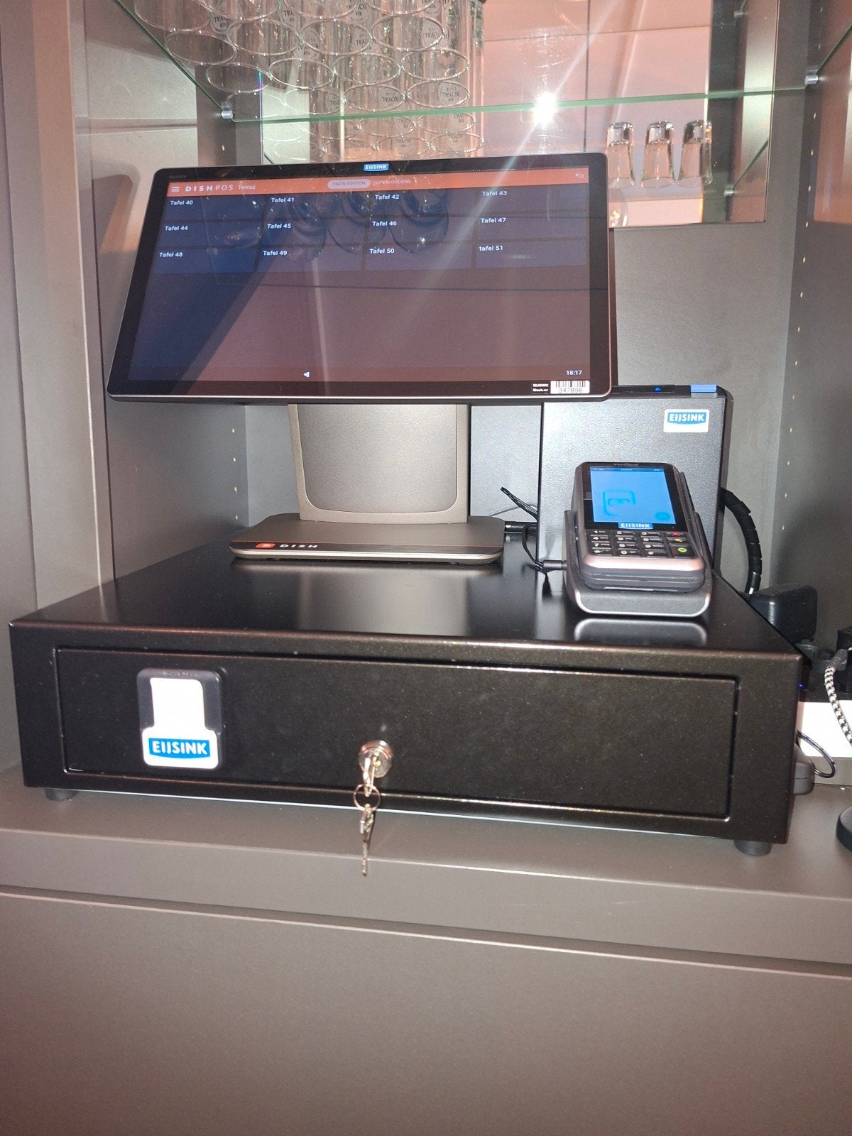 Complete Kassasysteem met Pinautomaat en Kassalade, Ophalen