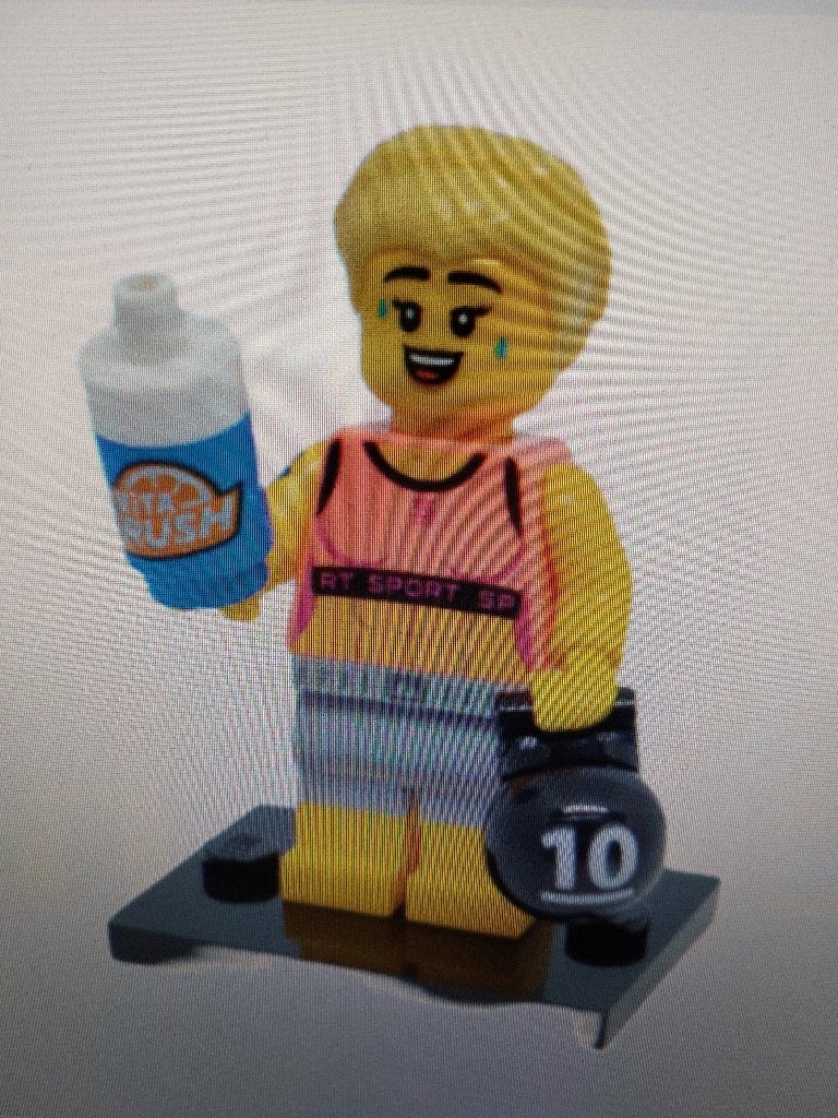 LEGO 71045-7, col25-7 - Series 25 - Fitness Instructeur, Lego, Nieuw, Ophalen of Verzenden, Minifiguren serie