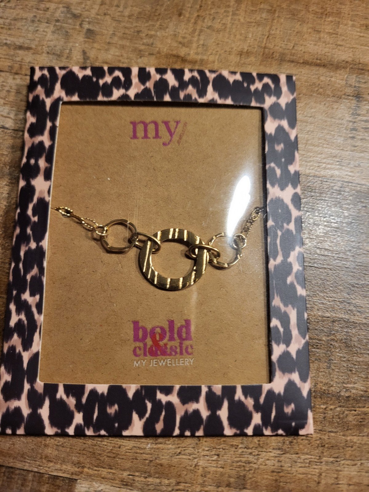 Armbandje My Jewellery verstelbaar, Ophalen of Verzenden, Nieuw, Goud, Overige materialen