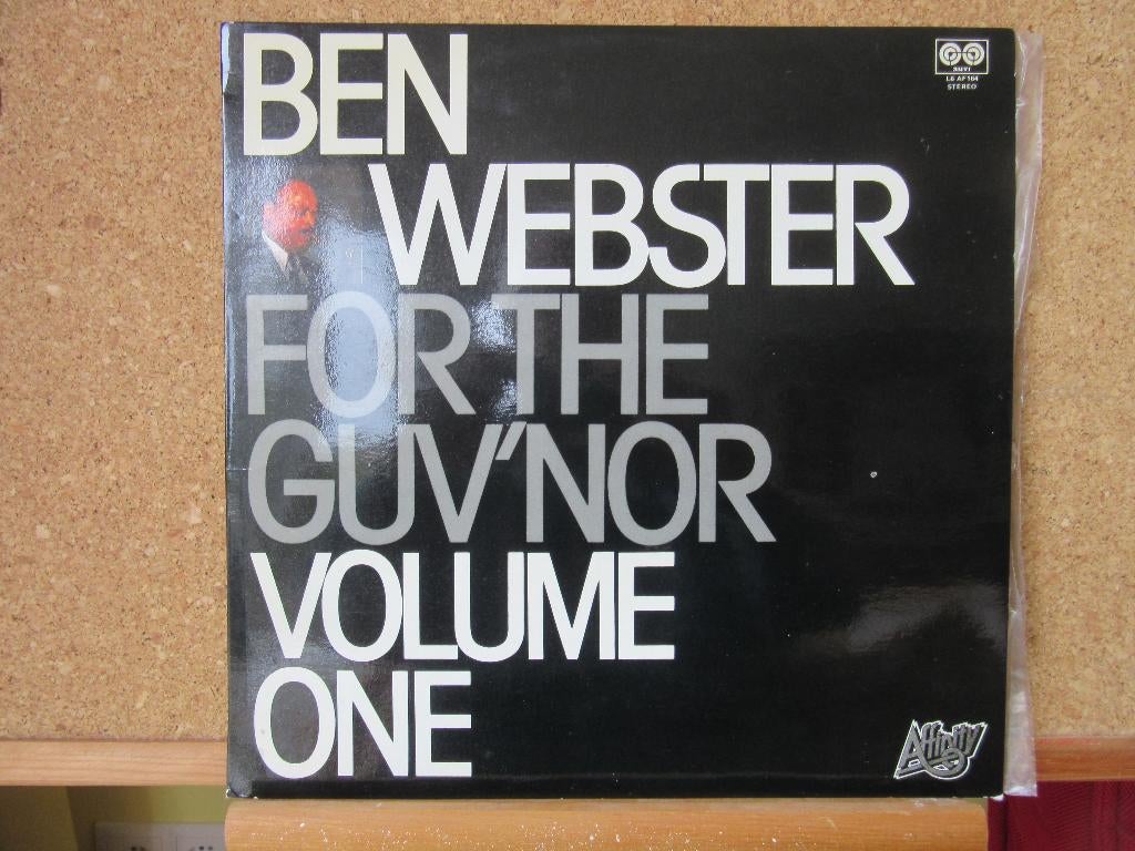 Ben Webster - For The Guv'nor, Volume One, Ophalen of Verzenden, Gebruikt, 12 inch, Jazz