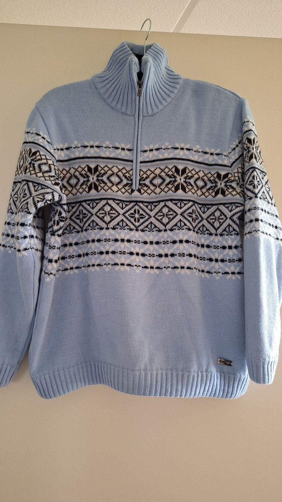 Wintersport/ outdoor Noorse trui CMP mt M, Maat 38/40 (M), Blauw, Ophalen of Verzenden, Zo goed als nieuw