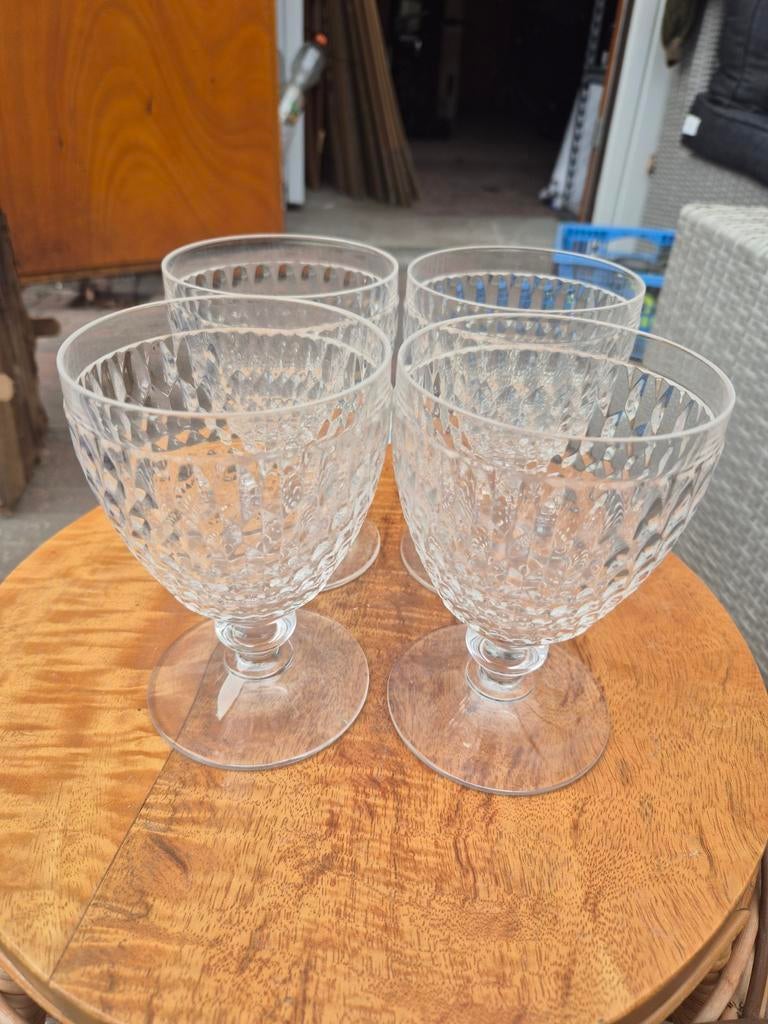 Set van 4 Villeroy & Boch Boston rode wijnglazen 200ml, Ophalen
