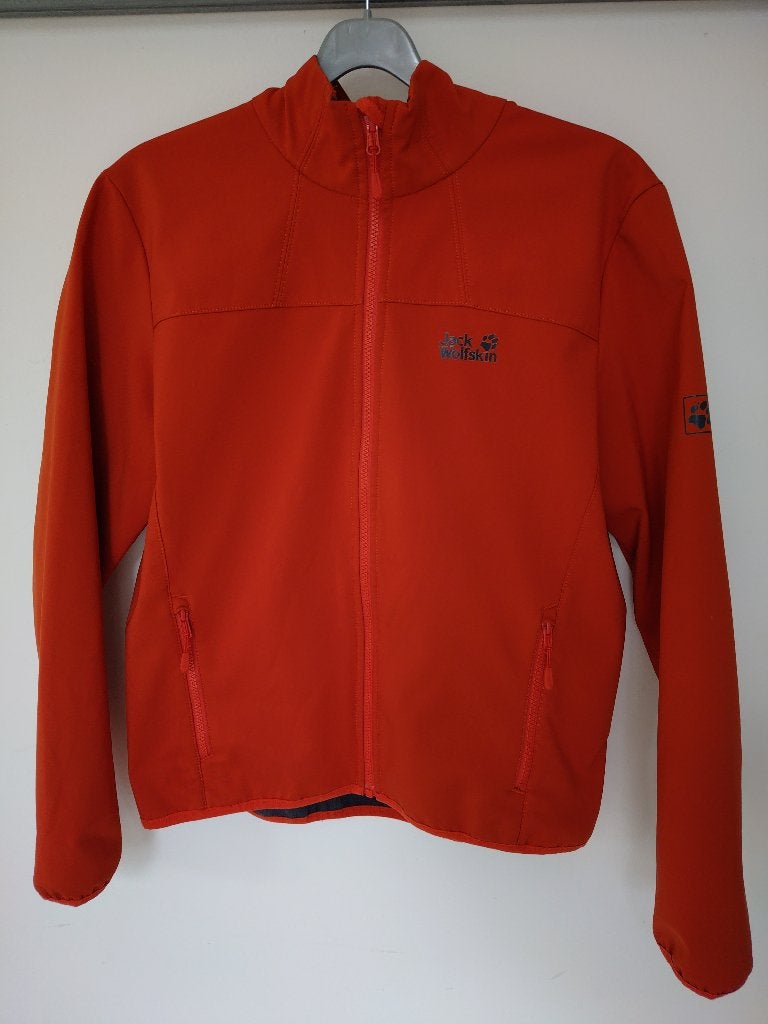 Softshell jas Jack Wolfskin oranje heren, Kleding | Heren, Maat 48/50 (M), Oranje, Ophalen of Verzenden, Zo goed als nieuw