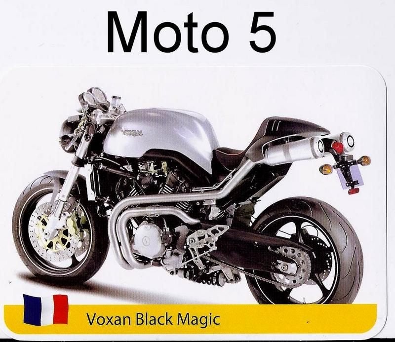 Moto5 motorkaart voxan black magic, Ophalen of Verzenden, Zo goed als nieuw, Motoren