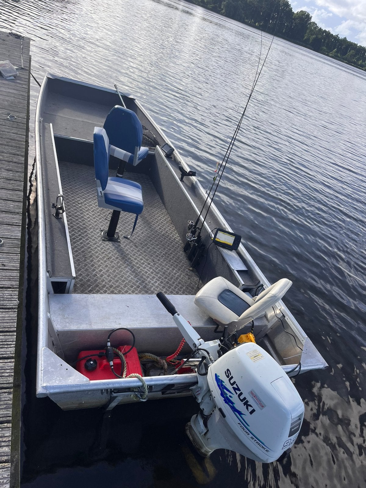 Visboot huren, Ophalen of Verzenden, Zo goed als nieuw