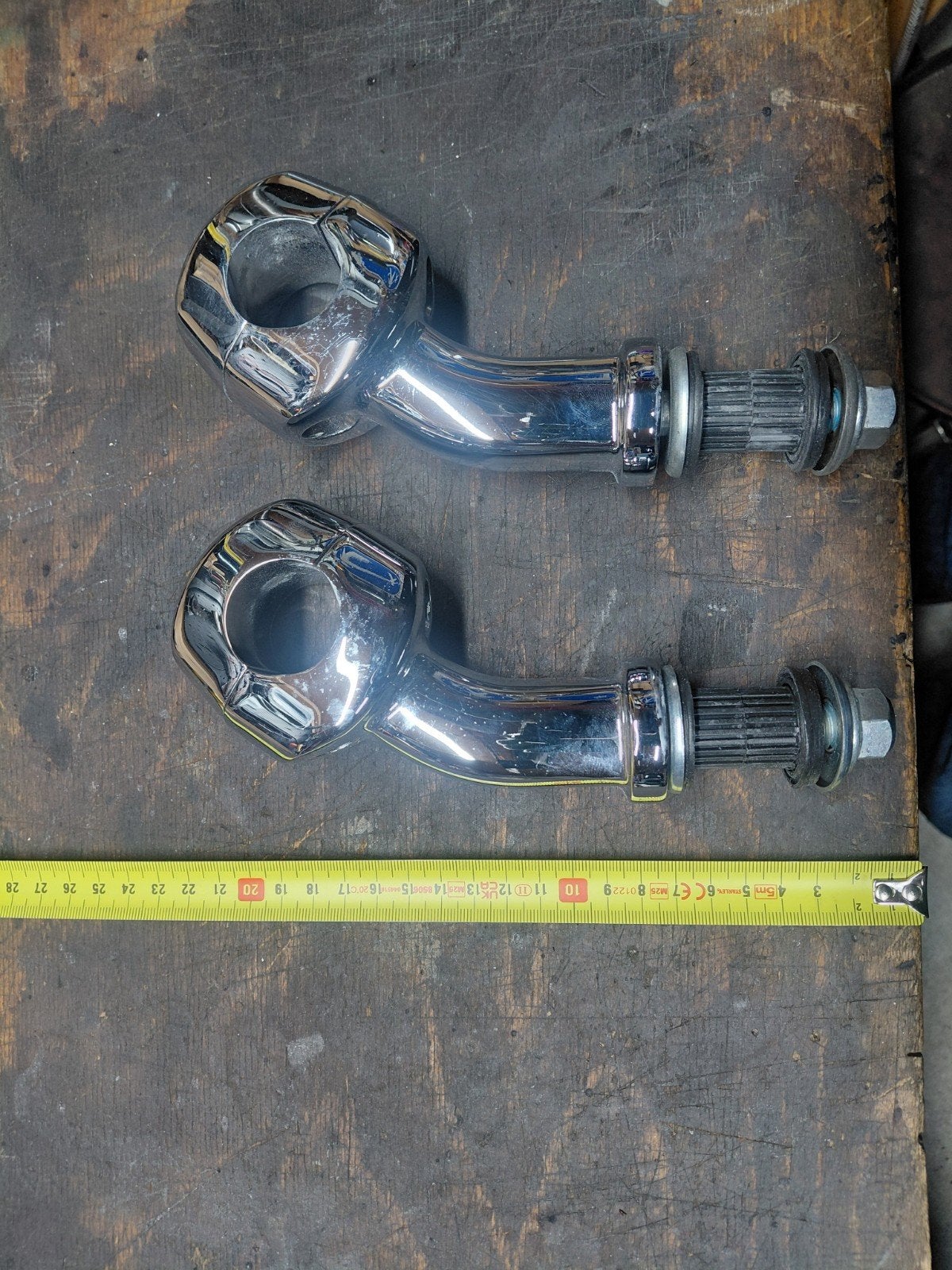 Pullback risers 11/4 inch stuur., Ophalen of Verzenden, Gebruikt