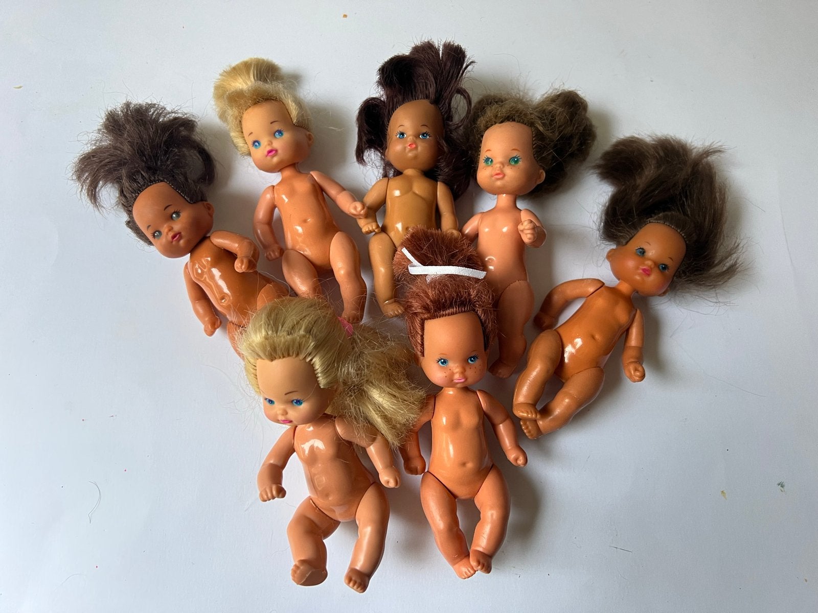 Barbie L'il Friends baby's 1992 - Bespeeld set, Ophalen, Gebruikt, Babypop