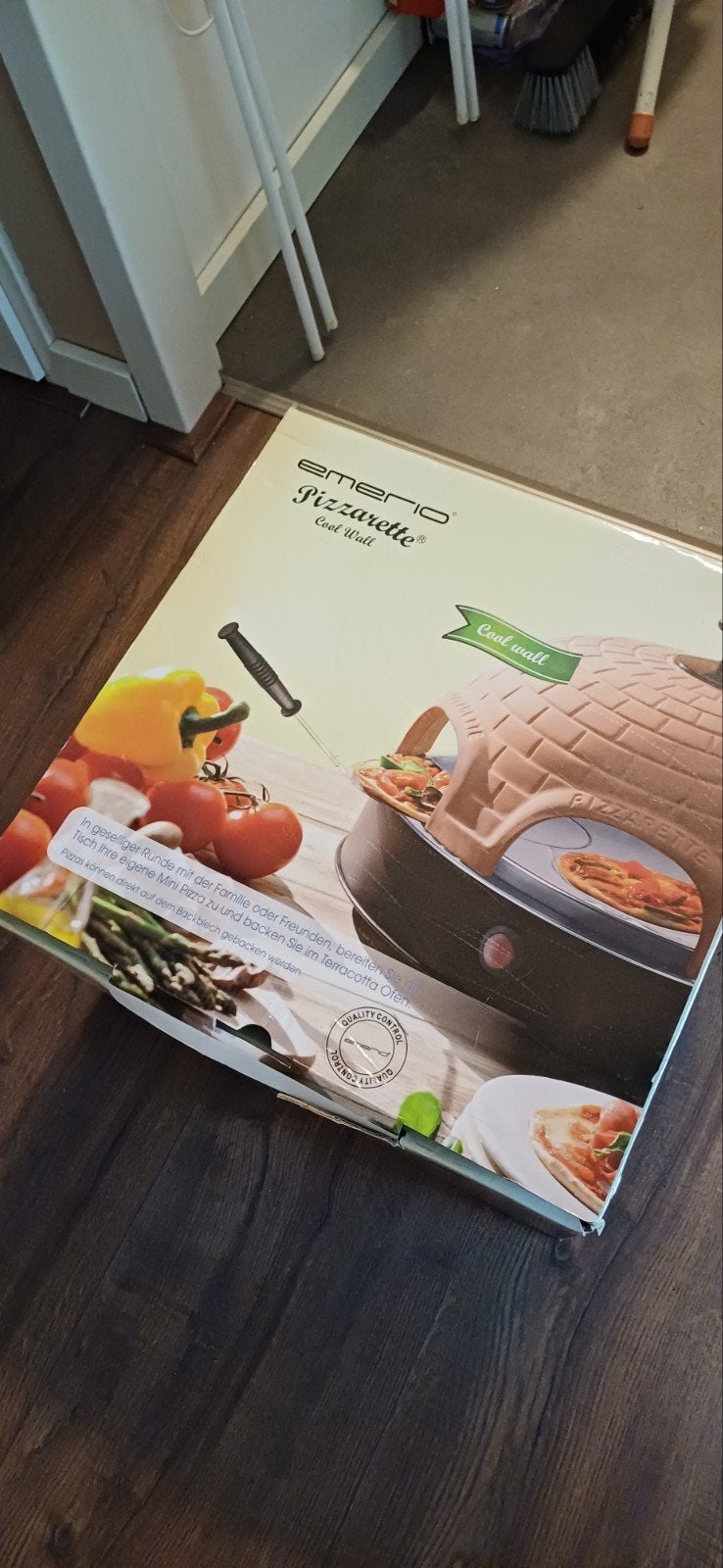 Pizzarette 6 persoons, Ophalen of Verzenden, Zo goed als nieuw, 4 t/m 7 personen