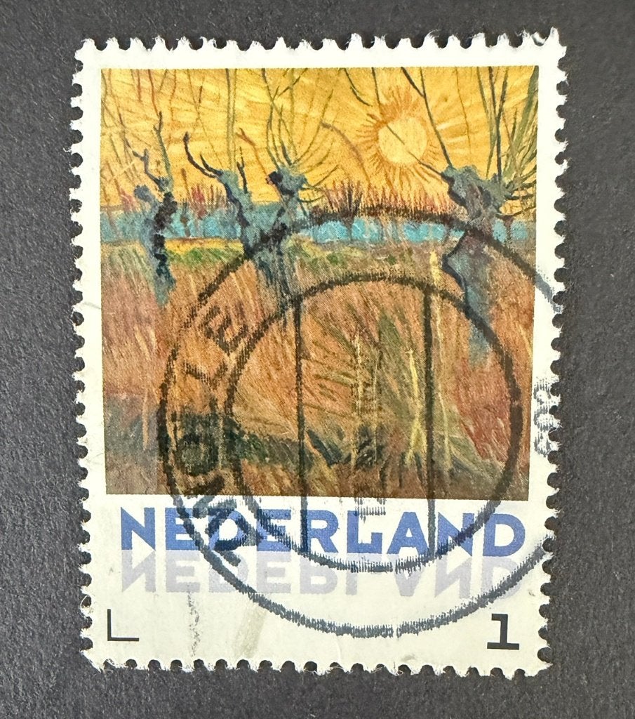 Vincent van Gogh 31, Ophalen of Verzenden, Na 1940, Gestempeld