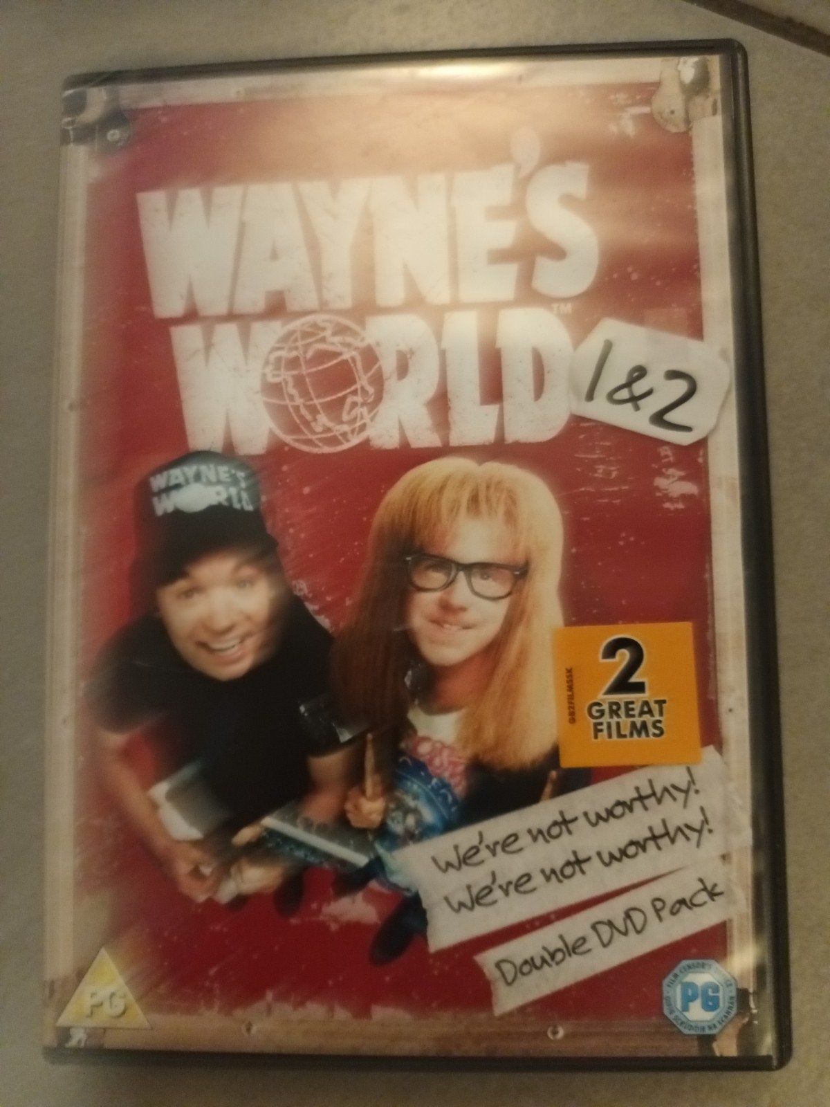 Dvd Wayne's World 1 en 2, Cd's en Dvd's, Verzenden, Zo goed als nieuw