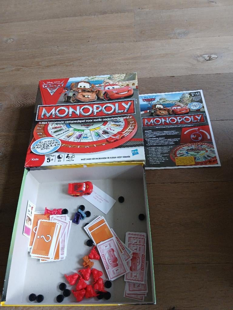 Monopoly cars, Hobby en Vrije tijd, Gezelschapsspellen | Bordspellen, Ophalen, Gebruikt, Hasbro