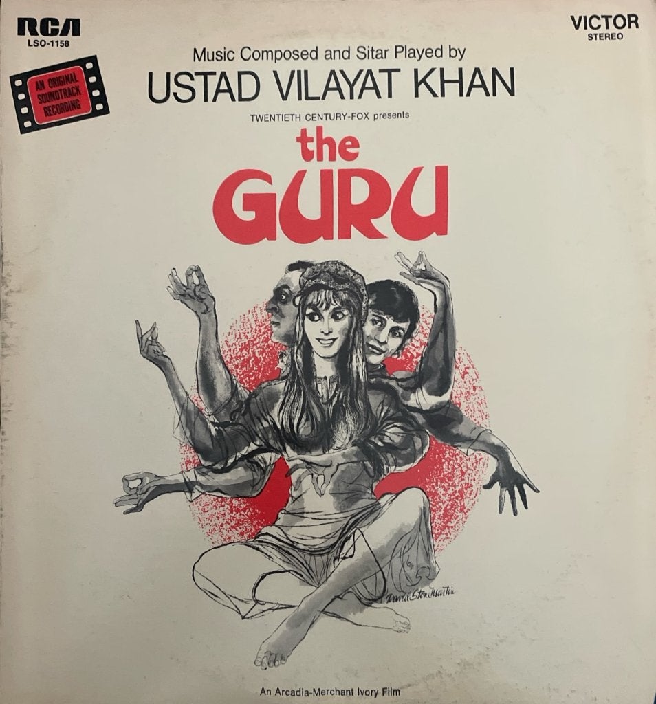 Vilayat Khan - The Guru, Ophalen of Verzenden, Zo goed als nieuw, 12 inch