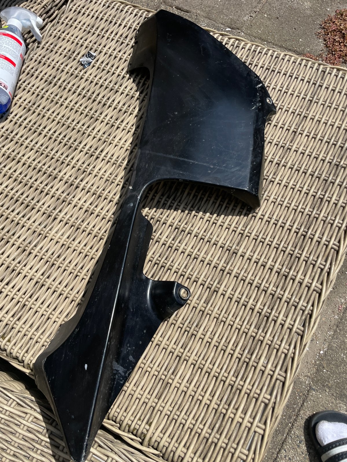 Honda CBR600RR 2003 PC37 links onder, Ophalen