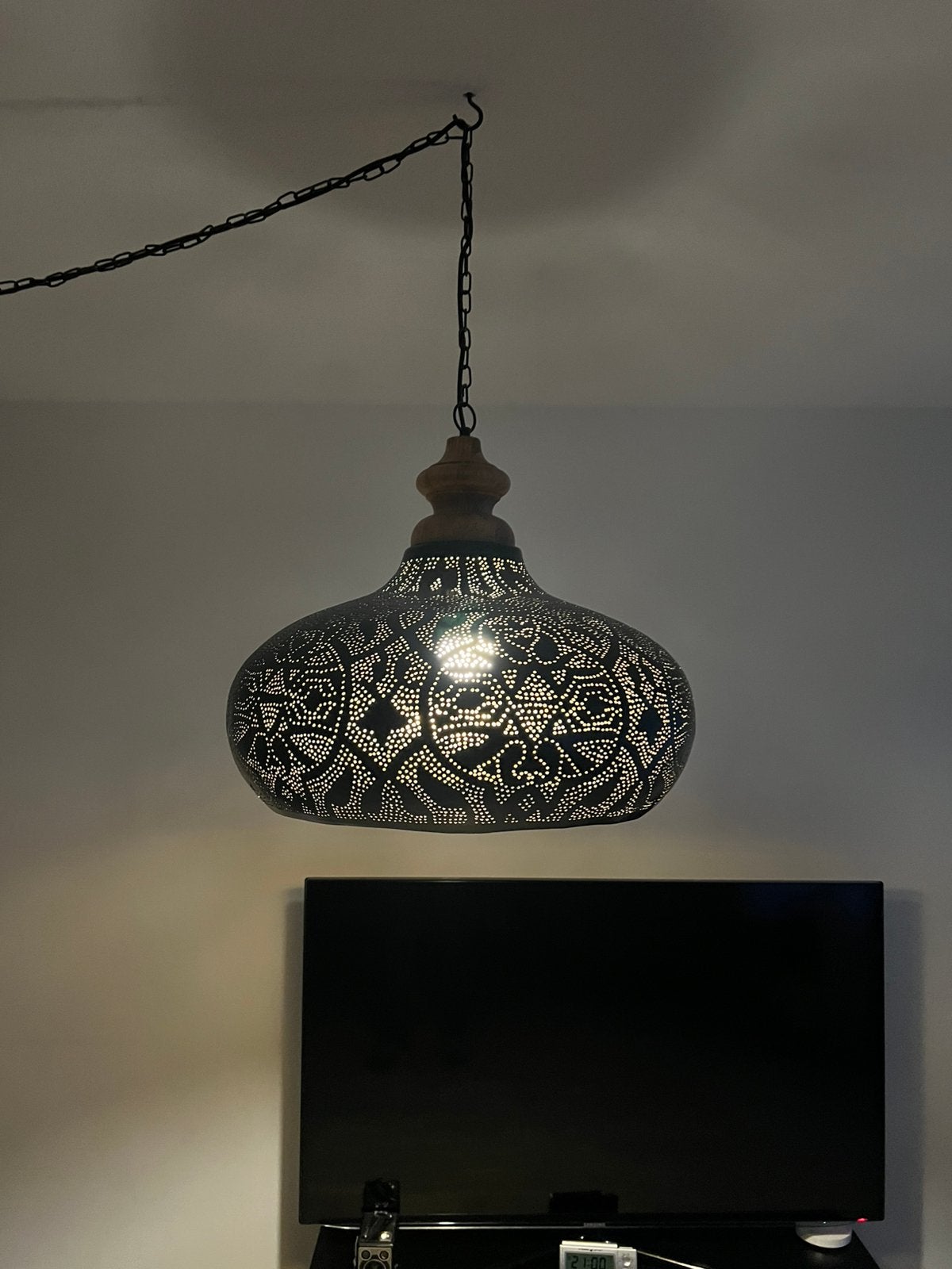 Marokkaanse oosterse hanglamp, Huis en Inrichting, Ophalen, Zo goed als nieuw