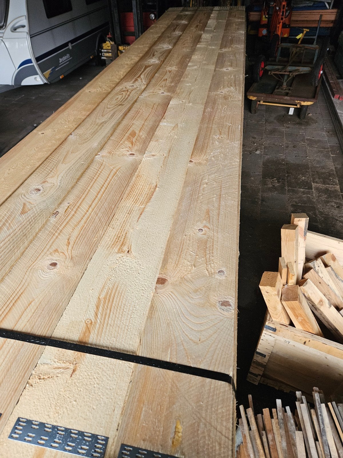 Steigerplanken 5 mtr C18 nieuw uit voorraad leverbaar, Ophalen, ., Nieuw, .