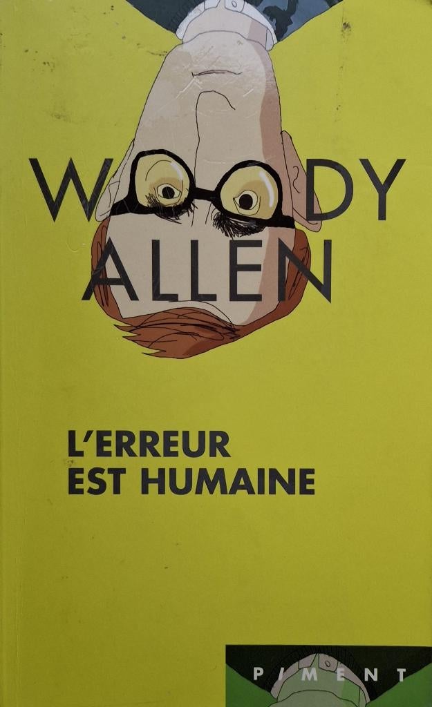 Woody Allen - L'erreur est humane (FRANSTALIG), Ophalen of Verzenden, Gelezen, Fictie