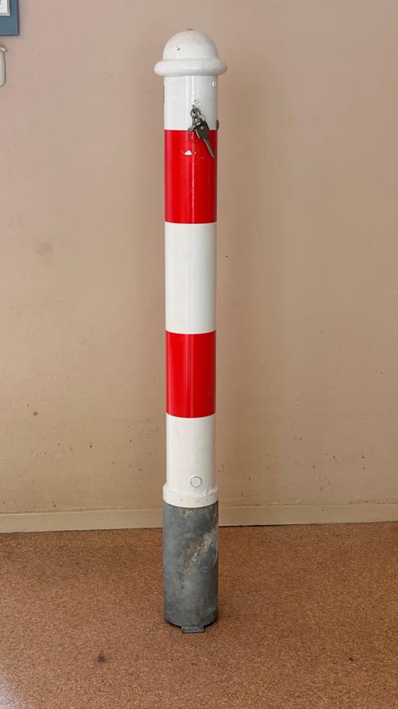 Afzet paal falco, Tuin en Terras, Palen, Balken en Planken, Ophalen, Zo goed als nieuw, Minder dan 180 cm, Palen