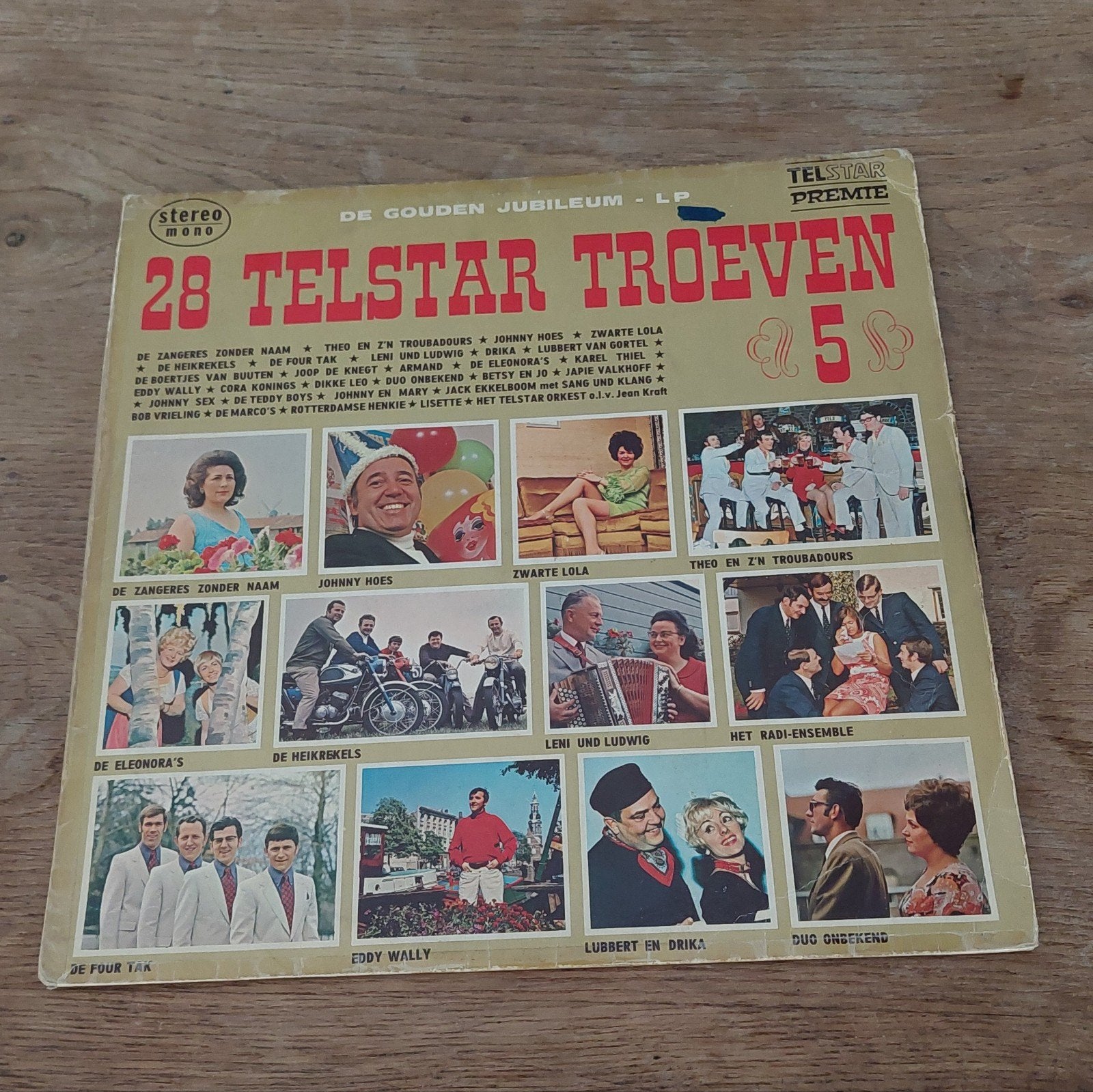 28 Telstar Troeven lp lichte kras, Verzenden, Gebruikt
