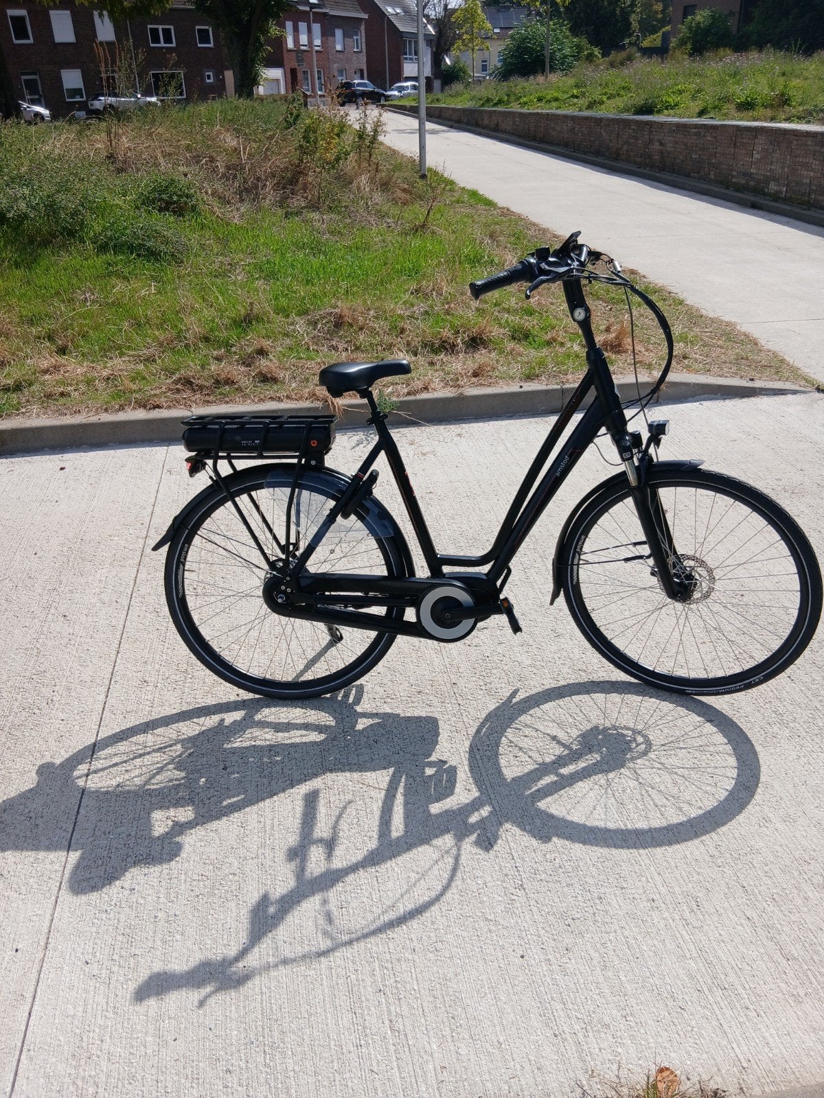 Amslod E-bike met Bafang middenmotor, 55 tot 59 cm, Ophalen of Verzenden, Zo goed als nieuw, Overige merken