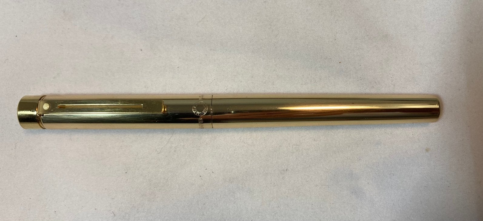 Shaeffer Imperial Brass vulpen, Overige merken, Met doosje, Ophalen of Verzenden, Zo goed als nieuw