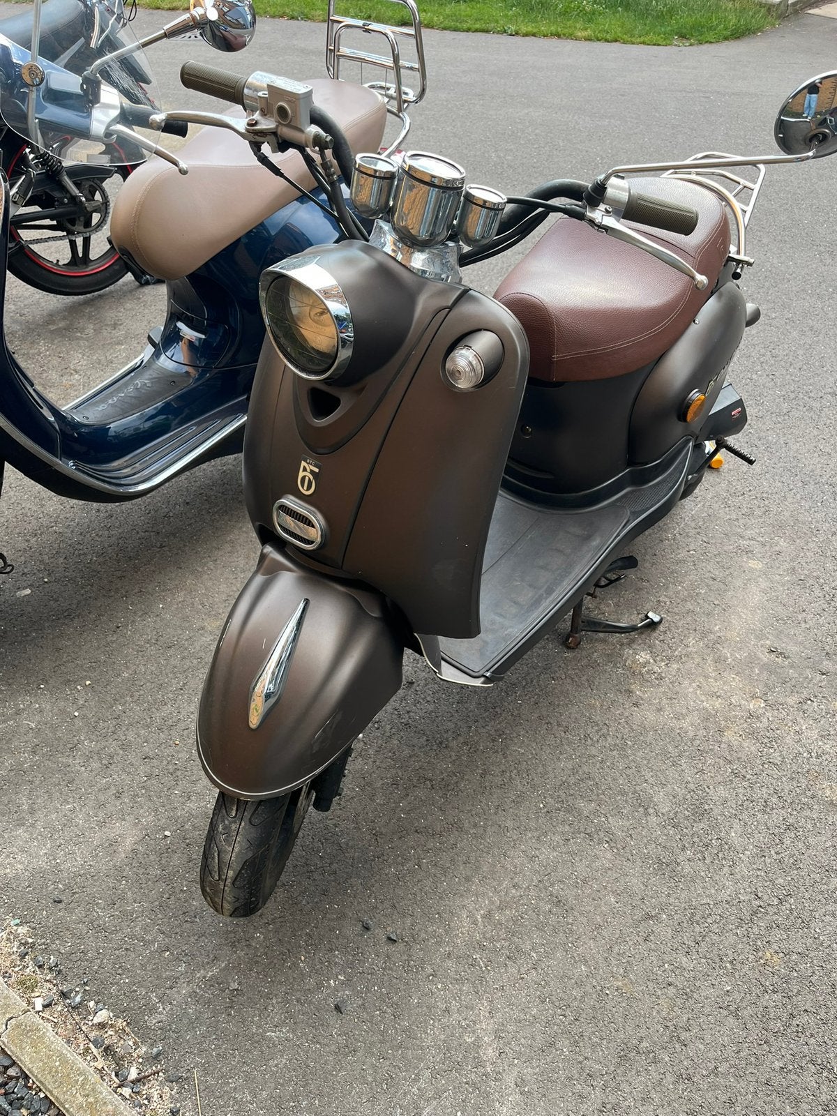 Scooter - old classic 2016, Fietsen en Brommers, Snorfietsen en Snorscooters, Zo goed als nieuw, Benzine, Ophalen, Overige merken