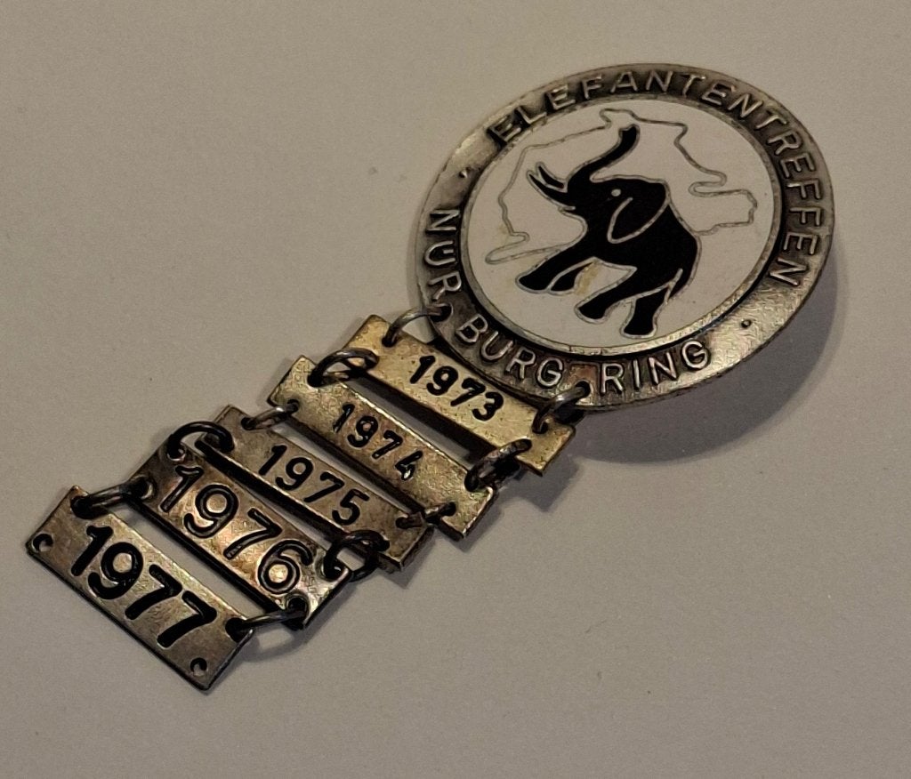 Elefantentreffen, Herinnering, Plakette, Ophalen of Verzenden, Gebruikt, Motoren