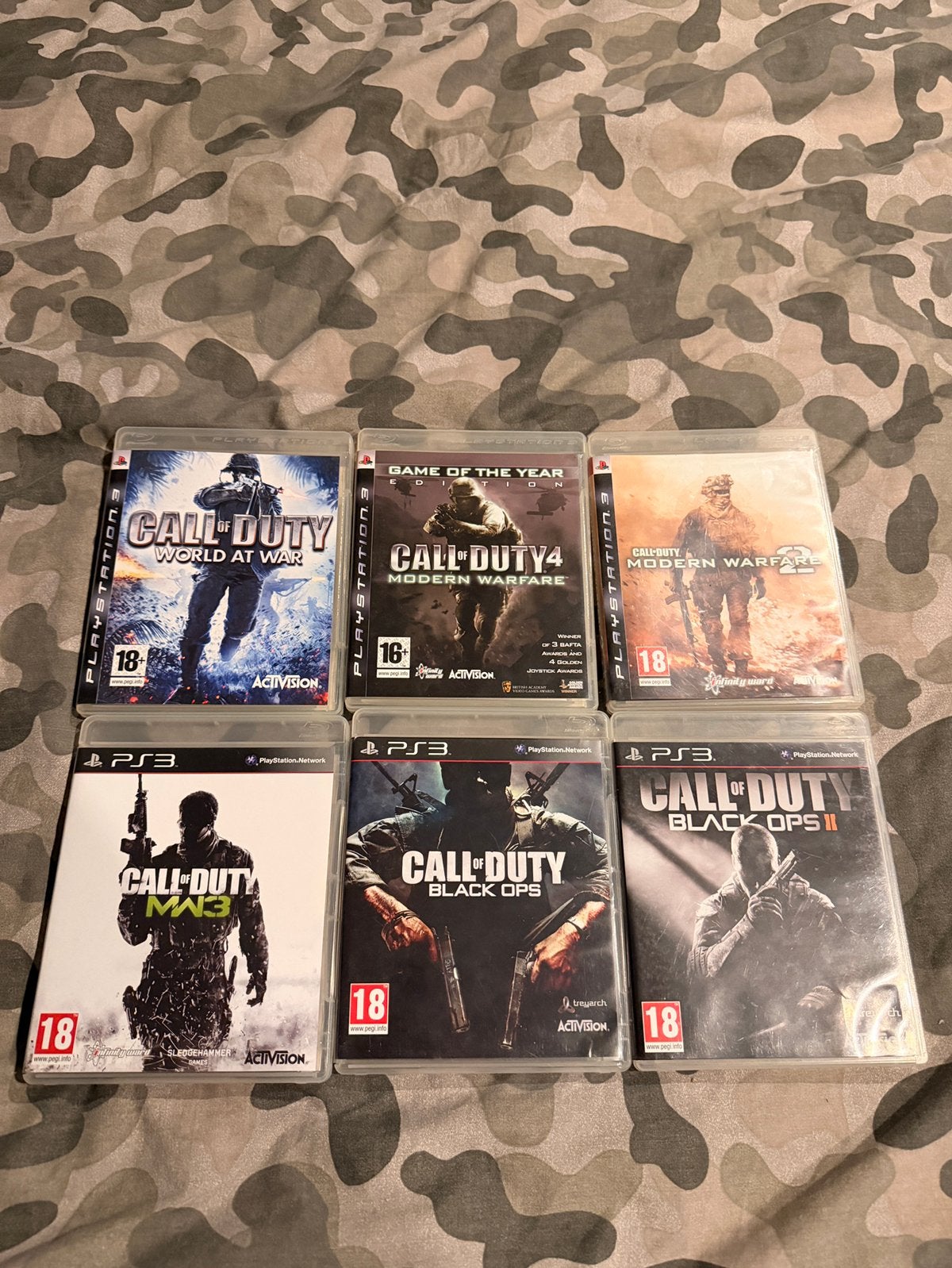 Call of Duty Collectie - 6 Games (PS3) - Met boekjes!, Online, Gebruikt, Vanaf 18 jaar, Shooter
