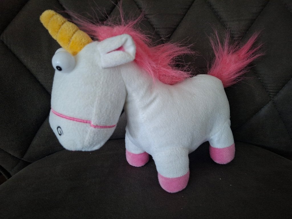 Eenhoorn knuffel Despicable Me, Paard, Overige merken, Ophalen of Verzenden, Zo goed als nieuw