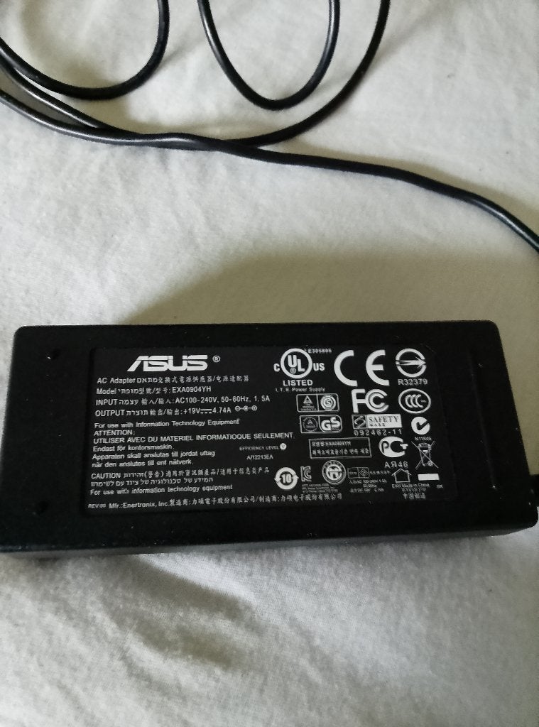 ASUS 19V 4.74A Adapter, Ophalen of Verzenden, Zo goed als nieuw, ASUS
