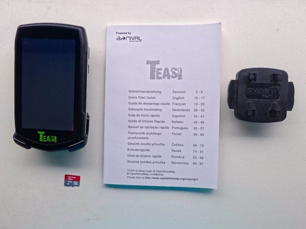 Teasi One Pro, Fietsen en Brommers, Fietsaccessoires | Fietscomputers, Verzenden, Draadloos, Zo goed als nieuw