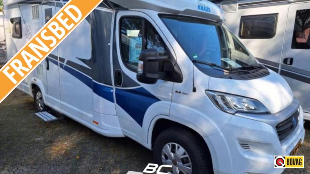 Knaus L!ve Ti 650 MF Frans Bed, Caravans en Kamperen, Campers, Ringverwarming, Fiat, 6 tot 7 meter, Bedrijf
