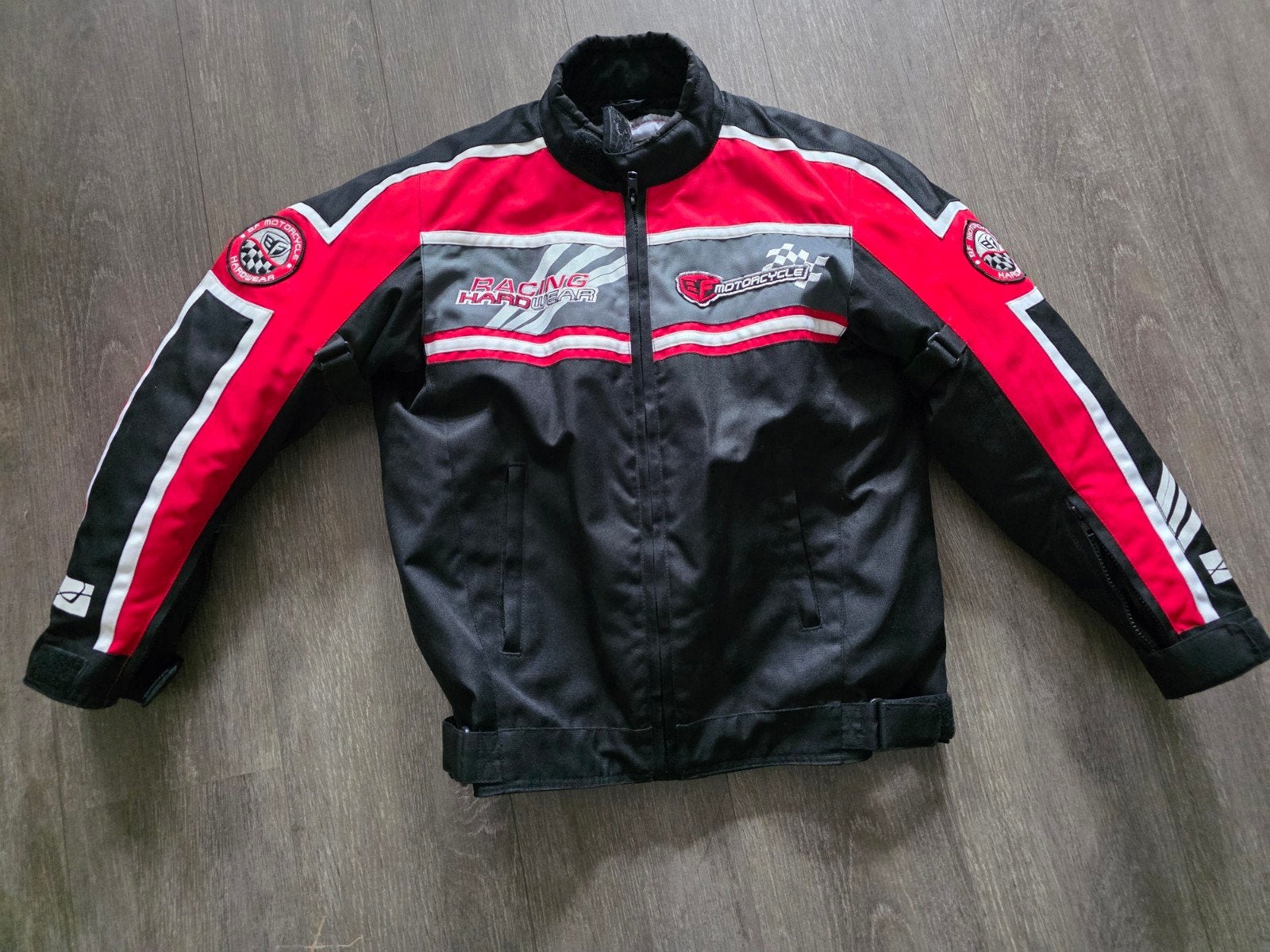 BF Motorjas Maat 164/170 met protectie, Ophalen, Jas | textiel, Kinderen, BF Hardwear