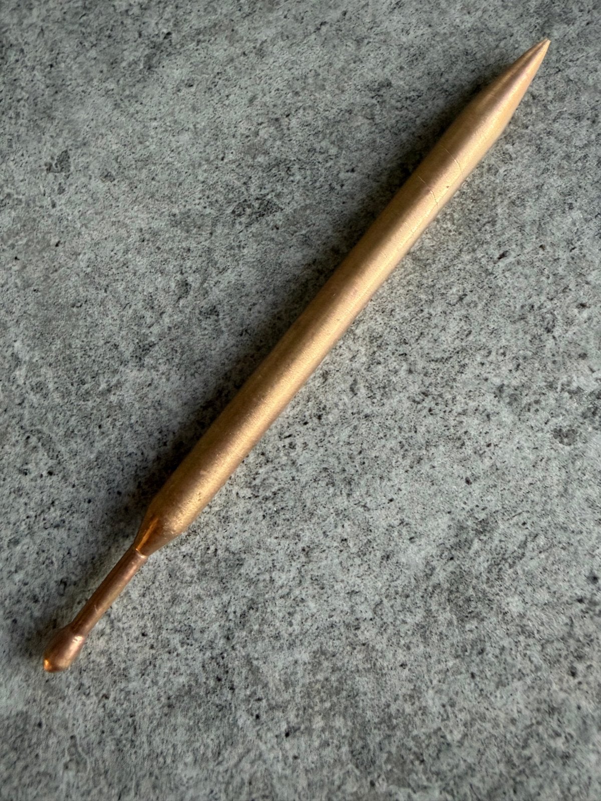 Massieve koperen Shiatsu meridiaan drukpunt pen, Ophalen of Verzenden