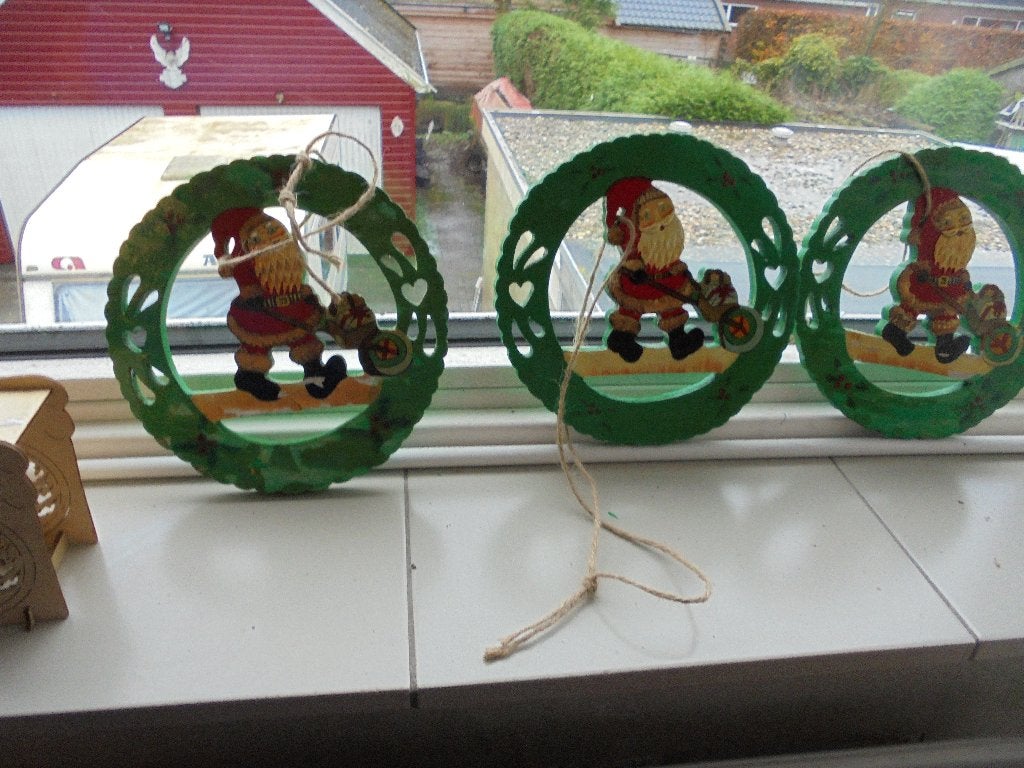 kerst  vintage    decoratie, Ophalen of Verzenden, Zo goed als nieuw