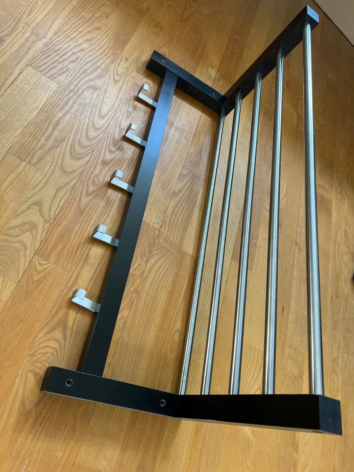 ikea zwarte kapstok, Huis en Inrichting, Zo goed als nieuw, Minder dan 100 cm, Metaal, Ophalen
