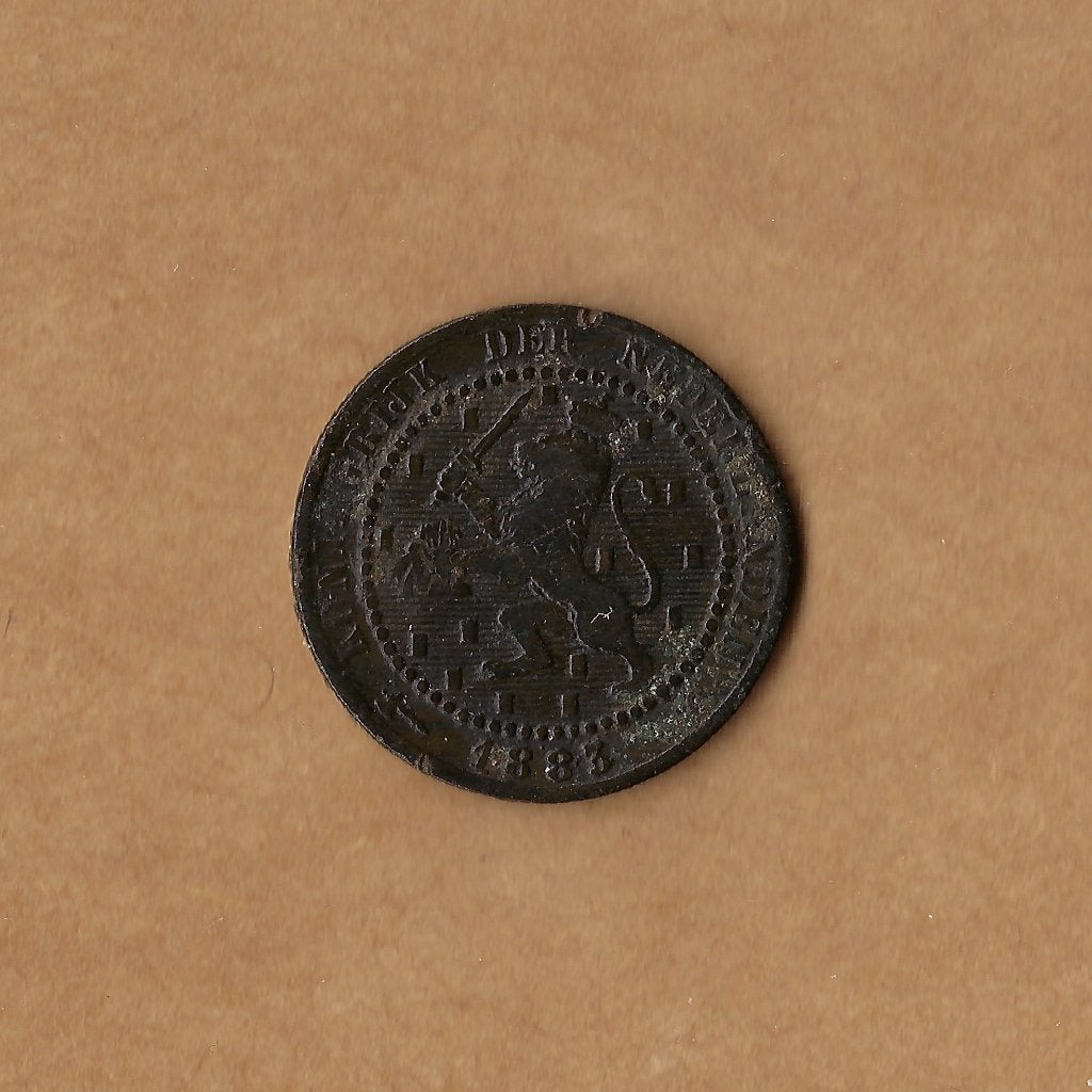 1 cent 1883 Willem III, Postzegels en Munten, Munten | Nederland, Ophalen of Verzenden, Koning Willem III, 1 cent, Losse munt
