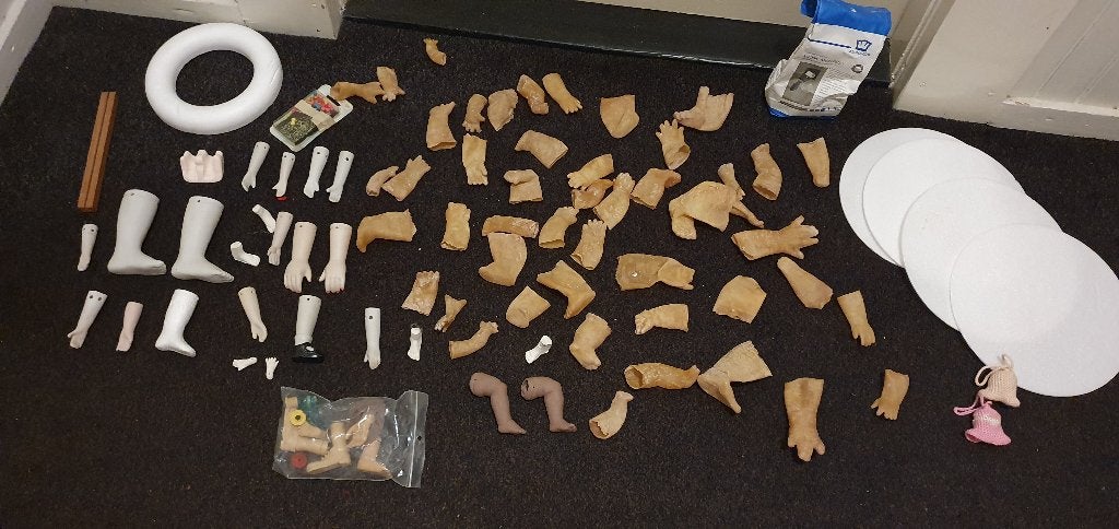 te koop verschillende gips mallen en diversen, Educatief, Overige thema's, Ophalen of Verzenden, Zo goed als nieuw